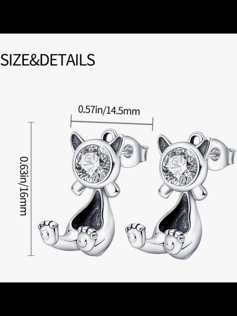 Whimsical Sitting Cat Earrings Purrrrfect For Cat Lovers